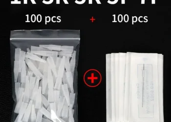 Comprehensive Tattoo Needle Kit for Precise and Hygienic Permanent Makeup Results