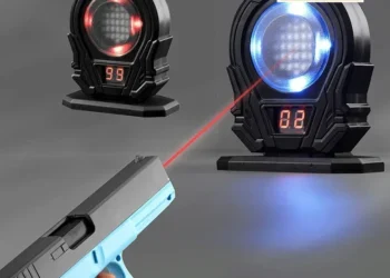 Enhance Your Shooting Skills with Interactive Laser Target Practice Toy