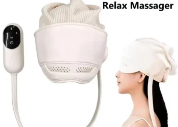Experience Ultimate Relaxation and Better Sleep with This Electric Head Massager