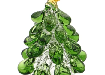 Elegant Glass Christmas Tree Centerpiece That Brightens Any Holiday Table