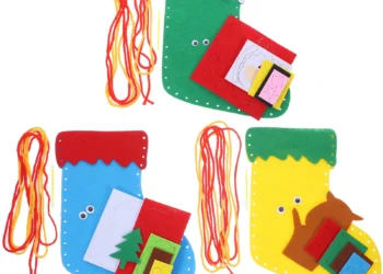 Easy DIY Christmas Stocking Kit for Fun Family Crafting and Holiday Decor