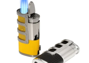 Top-Rated Three Flame Torch Lighter for Precision Cigar Enjoyment and Durability