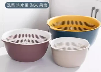 Effortless Kitchen Cleanup with This 6-Piece Multi-Use Vegetable Basin Set